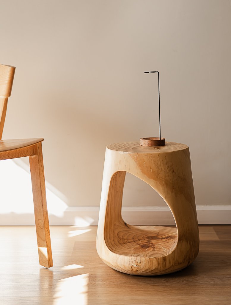 Wood Taburete