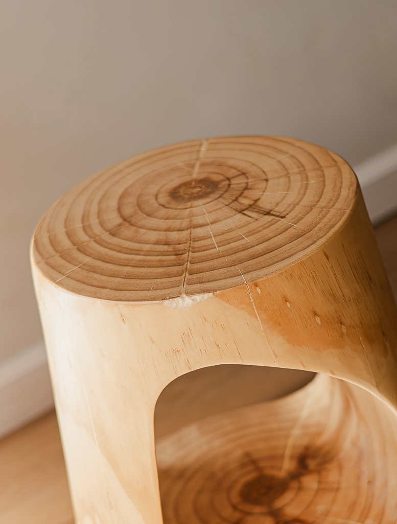 Wood Taburete