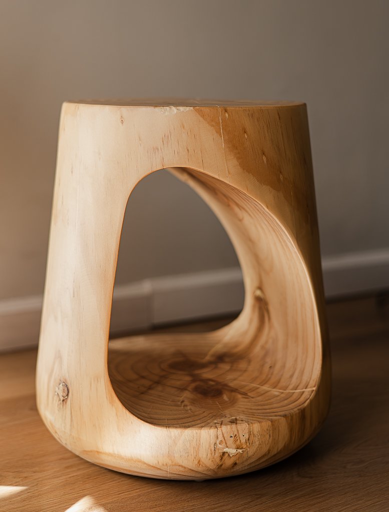 Wood Taburete