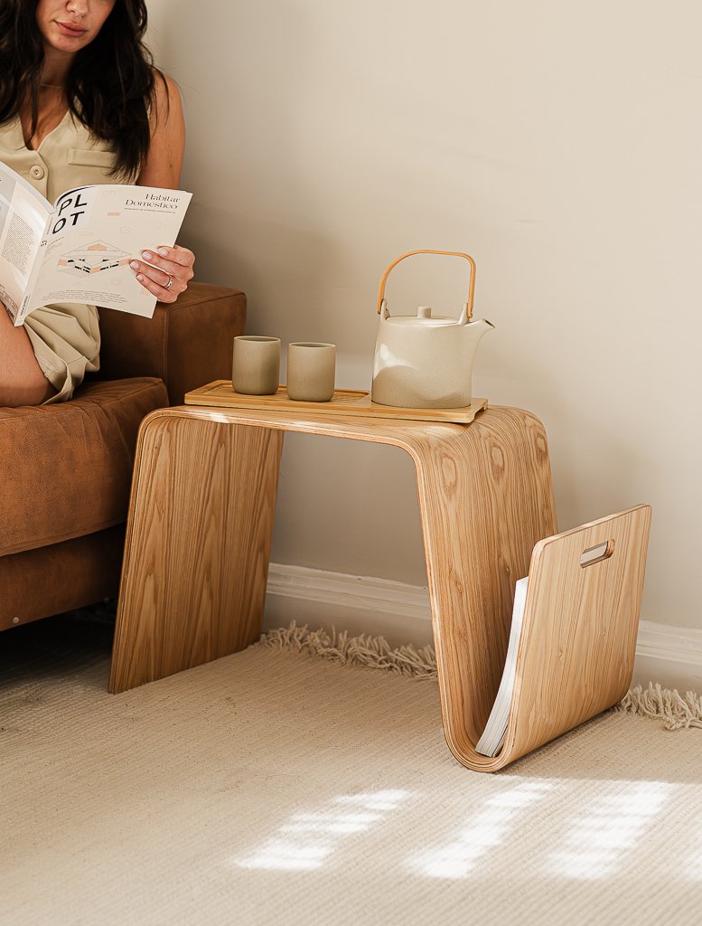 Curved Auxiliar Table