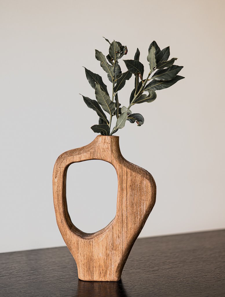 Florero de Madera Kiri