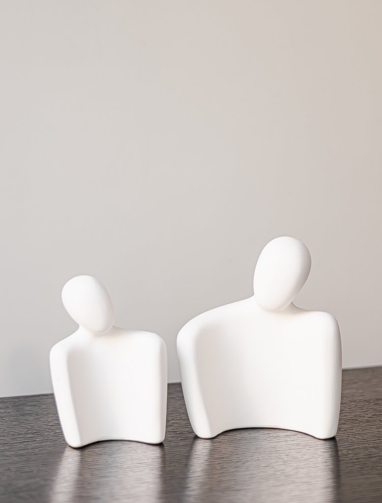 Escultura Decorativa Duo