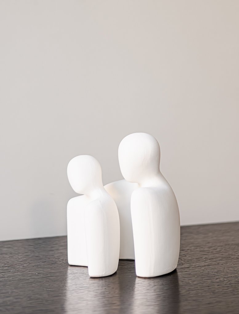 Escultura Decorativa Duo