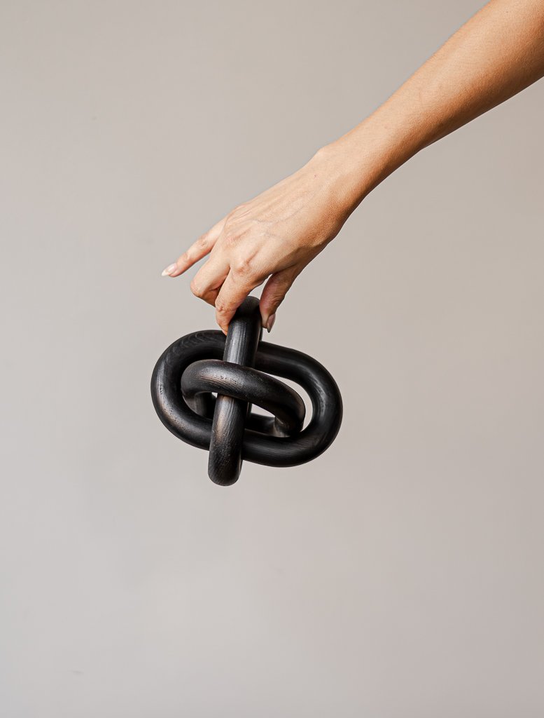 Escultura Decorativa Trenza