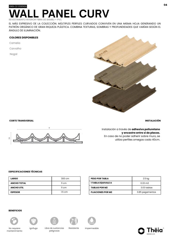 Wall Panel Curv